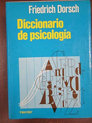 dorsch friedrich diccionario de psicologia pdf files